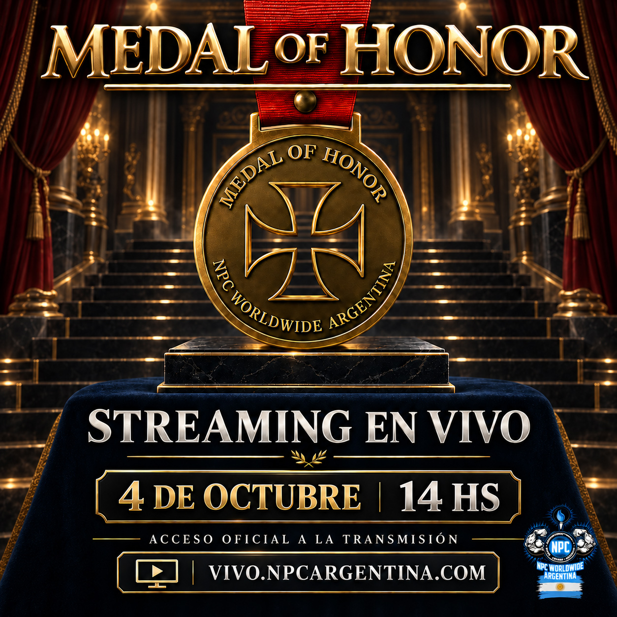 NPC Medal of Honor 2026 – Acceso Streaming
